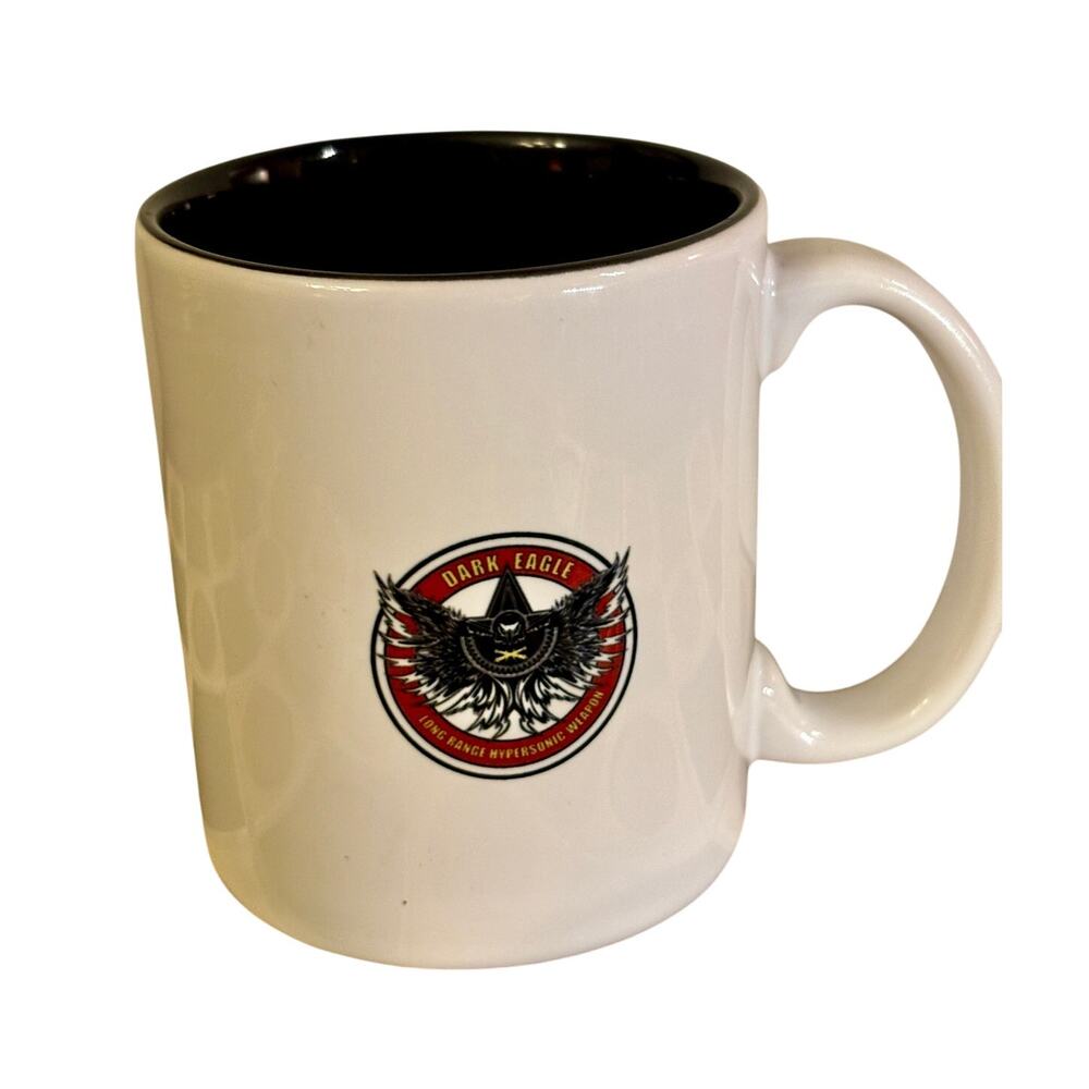 Dark Eagle Hypersonic Lockhead Martin Mug Rare Collector's Cup US Army Pilot